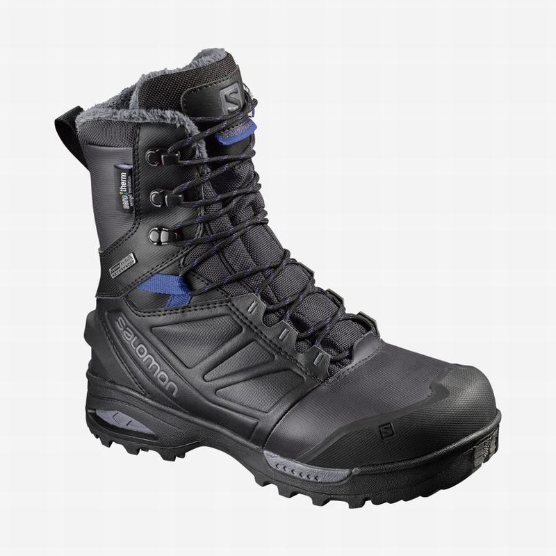 Botas De Invierno Salomon Mujer Negras / Azules - Salomon Argentina TOUNDRA PRO CLIMASALOMON™ IMPERM